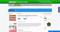 Desktop Screenshot of fb.unissula.ac.id