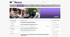 Desktop Screenshot of fpsi.unissula.ac.id