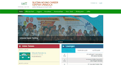 Desktop Screenshot of career.unissula.ac.id